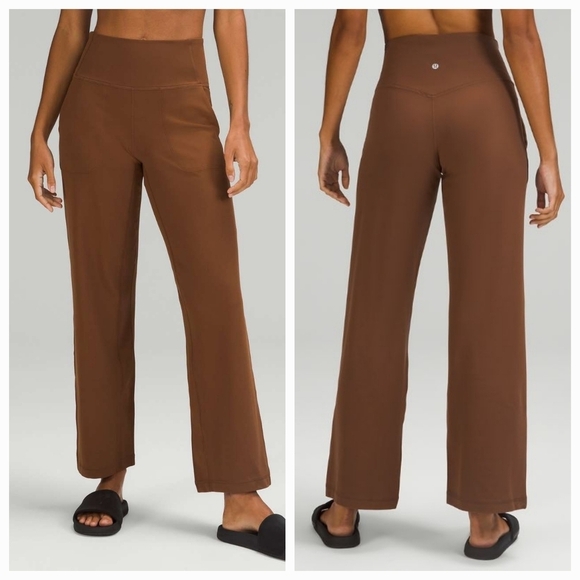 lululemon athletica Pants - Lululemon Align Wide Leg High-Rise Pant 31" size 6 NWT